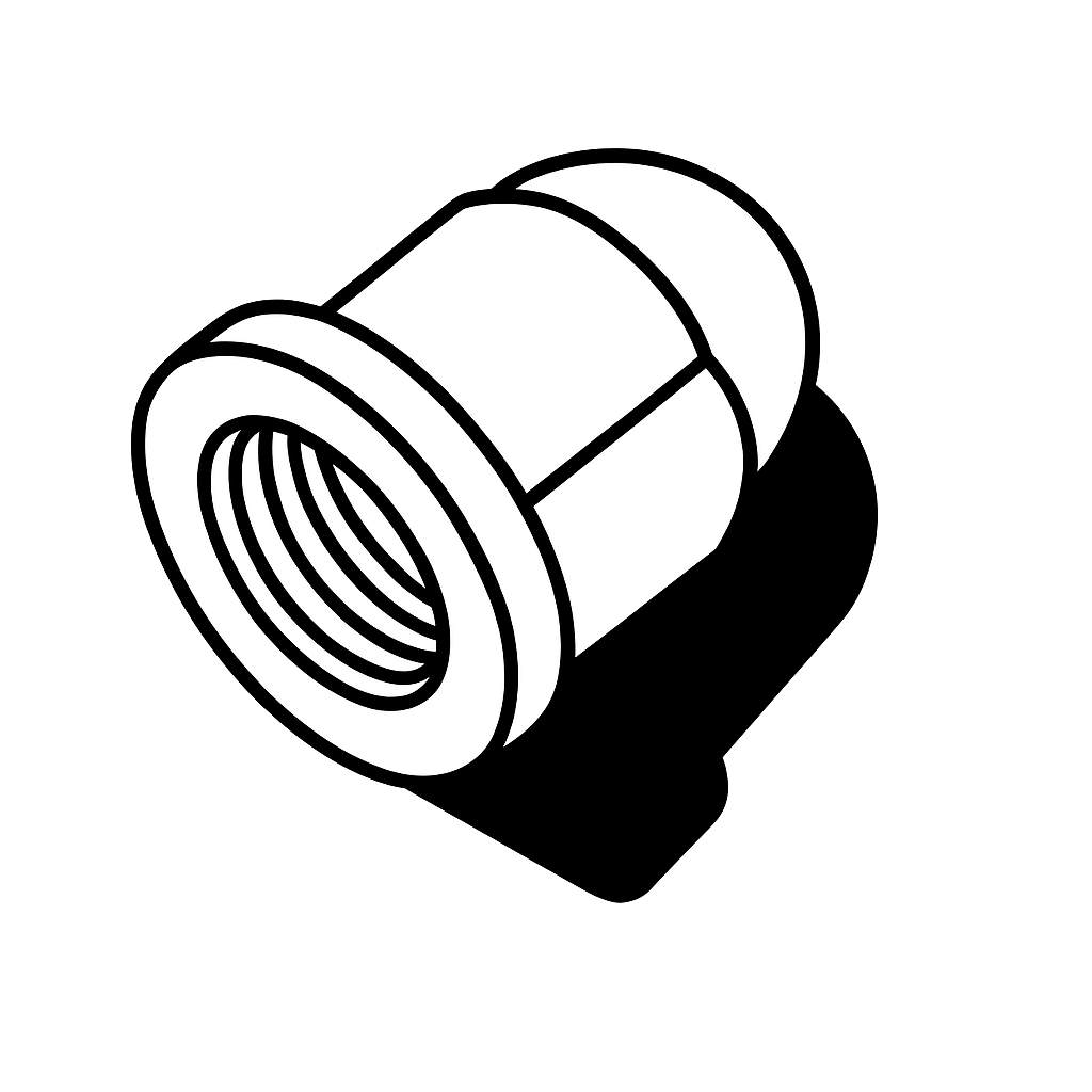 Exhaust Stud - Nut